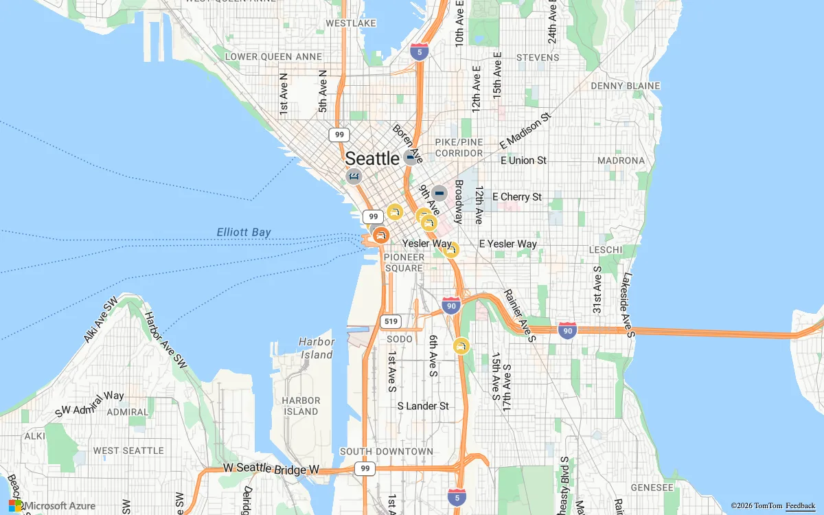 The map in Azure Maps