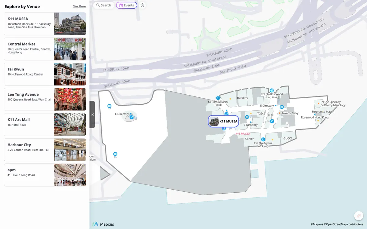 The map in CityGeni