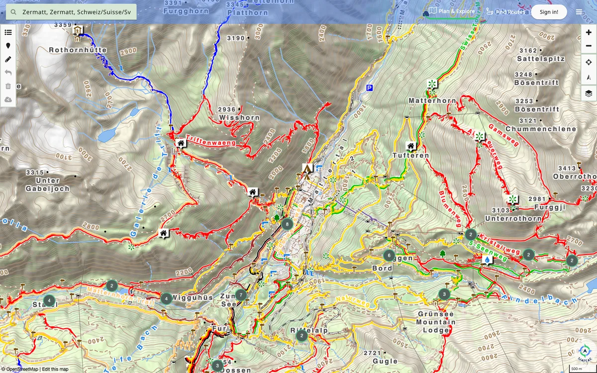 The map in Mapeak