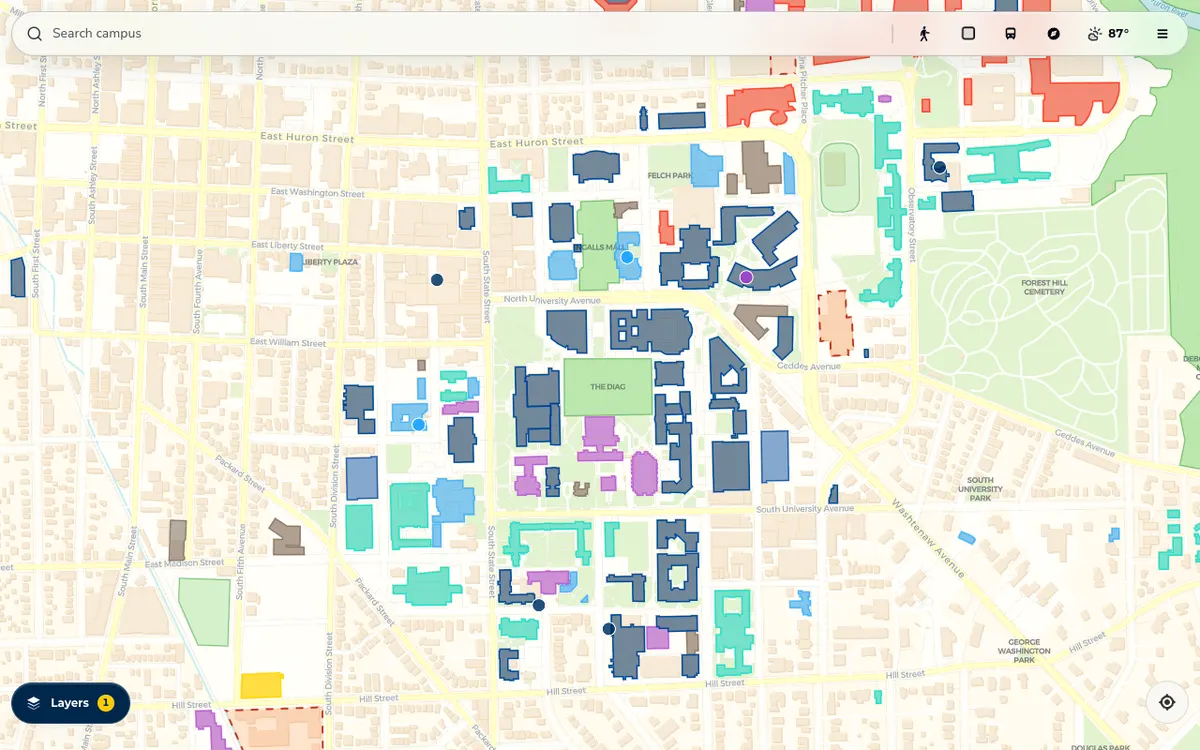 The map in MGuide