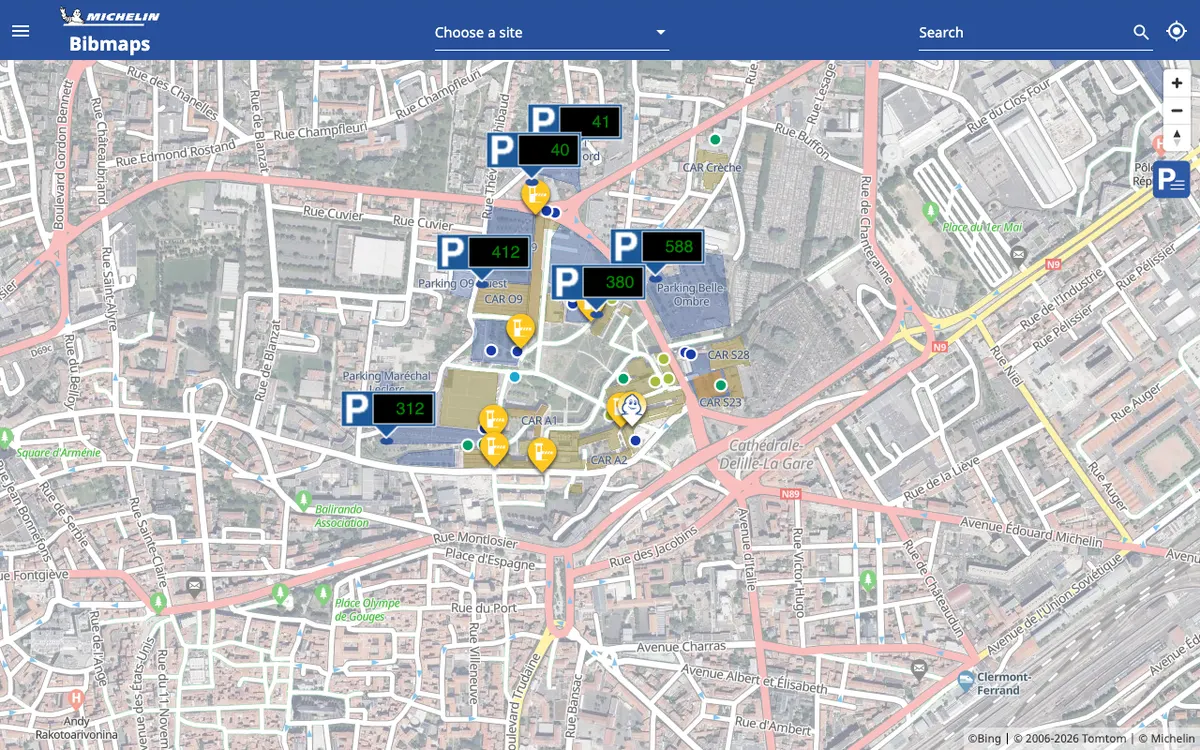 The map in BibMaps