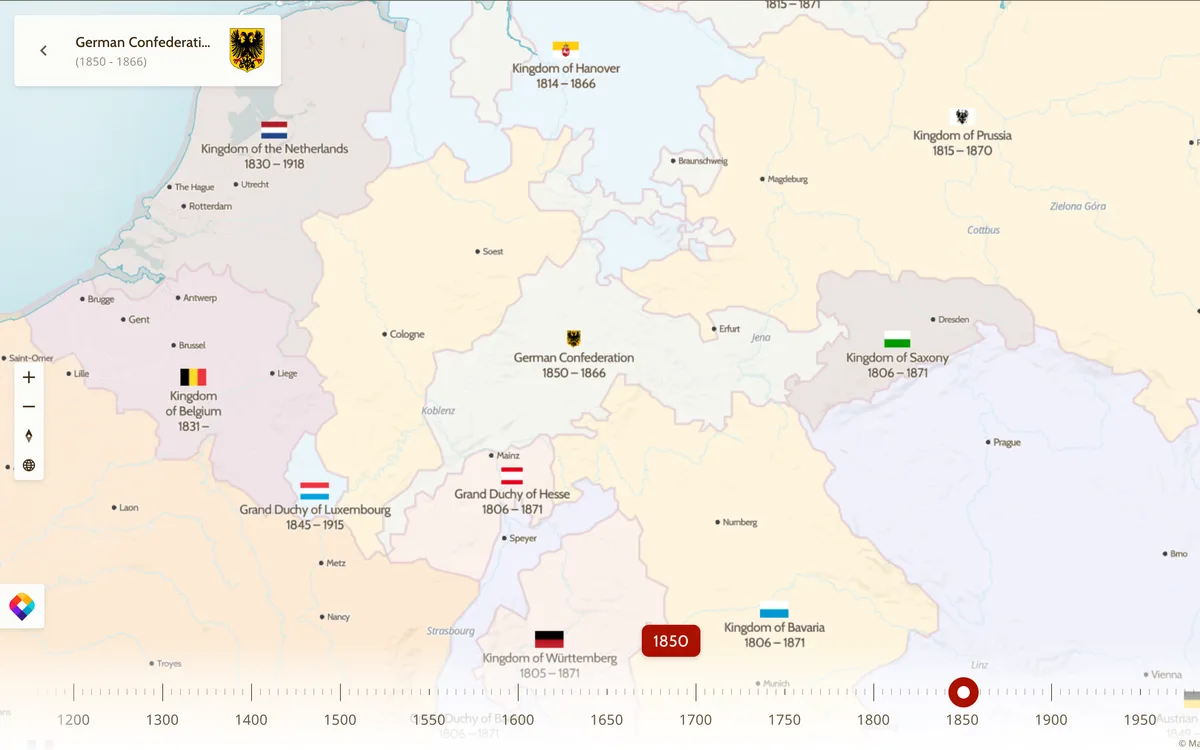 The map in Old Maps Online