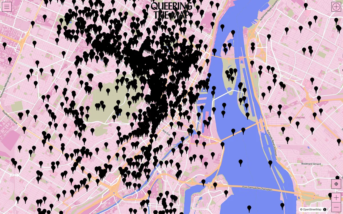The map in Queering the Map