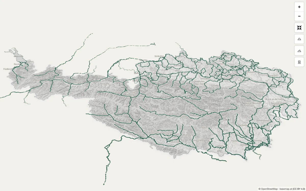The map in Radatlas