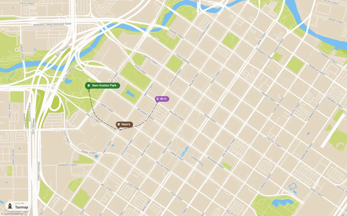 The map in Tasmap