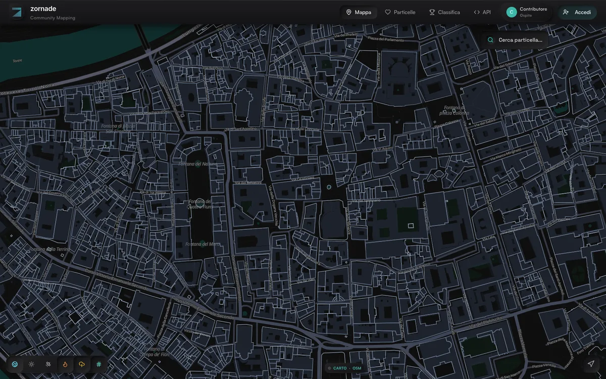 The map in Zornade